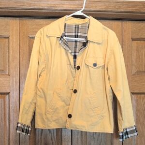 Braeton Jacket with Plaid Lining Reversible